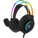 Casti over-ear aqirys cygnus, sistem de sunet 7.1 virtual surround, cu fir, cu microfon flexibil, interfata usb 2.0,  Casti audio | electropc.ro