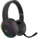 Casti over-ear aqirys lyra, sistem de sunet 3d stero, dual wireless si cu fir, bt cu microfon flexibil, interfata usb 2.0, durata baterie pana la 27h, frecventa 20 hz - 20hz, cu iluminare rgb, negre,  Casti audio | electropc.ro