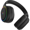 Casti over-ear aqirys lyra, sistem de sunet 3d stero, dual wireless si cu fir, bt cu microfon flexibil, interfata usb 2.0, durata baterie pana la 27h, frecventa 20 hz - 20hz, cu iluminare rgb, negre,  Casti audio | electropc.ro