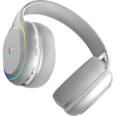 Casti over-ear aqirys lyra, sistem de sunet 3d stero, dual wireless si cu fir, bt cu microfon flexibil, interfata usb 2.0, durata baterie pana la 27h, frecventa 20 hz - 20hz, cu iluminare rgb, albe,  Casti audio | electropc.ro