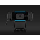 Webcam aqirys phase full hd, 1.8m, negru,  Camere Web | electropc.ro