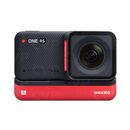 Camera video sport insta360 one rs 4k edition, 4k, 360°, waterproof, hdr, voice control, improved stablization, ai editing,capacitate acumulator 1190 mah, culori negru si rosu,  Camere video sport | electropc.ro