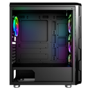 Carcasa njoy arena, middle tower, atx, fara sursa, black,  Carcase | electropc.ro