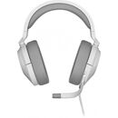 Casti gaming cu microfon corsair hs55 stereo, over-head, 20hz - 20 khz, 32k ohms @ 1 khz, lungime cablu: 1.8m, alb,  Casti audio | electropc.ro