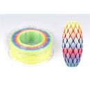 Creality cr pla 3d printer filament, rainbow, printing temperature: 190-220, filament diameter: 1.75mm, tensile strength: 60mpa, size of filament wheel: diameter 200mm, height 66mm, hole diameter 56mm. utilizare: pana la 6 luni de la deschiderea ambalajul,  Accesorii imprimare 3D | electropc.ro
