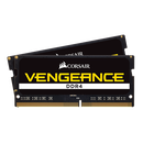 Memorie notebook corsair vengeance 64gb (2 x 32gb), sodimm, ddr4, cl22, 3200mhz,  Memorii RAM laptop | electropc.ro