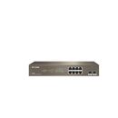 Ip-com 10-port gigabit ethernet managed switch, g3310f; network standard: ieee 802.3, ieee 802.3u, ieee 802.3ab, ieee 802.3x, ieee 802.3z, and ieee 802.1p/q/w/d, interface: 8 x 10/100/1000base-t ethernet port, 2 x 1000base-x sfp slot, switching capacity: ,  Switch-uri | electropc.ro