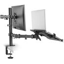 Suport monitor de birou, neomounts by newstar fpma-d550notebook, 10" - 32", vesa 100x100, suporta pana la 8kg, negru,  TV & Electronice & Gaming | electropc.ro