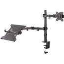 Suport monitor de birou, neomounts by newstar fpma-d550notebook, 10" - 32", vesa 100x100, suporta pana la 8kg, negru,  TV & Electronice & Gaming | electropc.ro