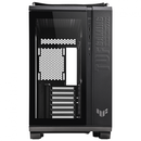 Carcasa asus gt502 tuf gaming black  case size mid tower motherboard support atx micro-atx mini-itx drive bays 4 x 2.5"/3.5" combo bay expansion slots 8 3 (additional vertical) front i/o port 1 x headphone / microphone 2 x usb 3.2 gen1 1 x usb 3.2 gen2 ty,  Carcase | electropc.ro