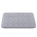Covoras baie gri spuma memorie 50x80 cm,  Covoare | electropc.ro