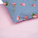 Lenjerie pat dbl, 100% bbc, 132tc, rose,  Lenjerii de pat | electropc.ro