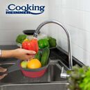 strecuratoare pliabila rotunda  cu maner 14 cm , cooking by heinner,  Telefoane mobile & accesorii | electropc.ro