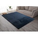 Covor shaggy soft blanita, inaltime totala 3.5 cm , greutate covor 2100g/m2 . material : 100&% poliester cu spate din bumbac. culoare : albastru inchis,  Covoare | electropc.ro