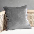 Fata de perna catifea 45x45 cm, sistem de inchidere cu fermoar, diverse culori disponibile. 100% poliester,  Fete de perna decorative | electropc.ro