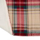 Patura fleece 200x220 cm-carouri bej,  Paturi si Cuverturi | electropc.ro