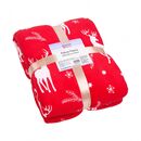 Patura fleece 200x220cm-reni,  Paturi si Cuverturi | electropc.ro