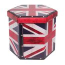 Taburet pliabil hexagonal uk,  Pufuri si Tabureti | electropc.ro