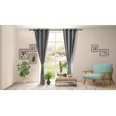 Set 2 draperii catifea 140x270 cm - gri,  Perdele | electropc.ro