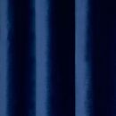 Set 2 draperii catifea 140x270 cm- albastre,  Perdele | electropc.ro