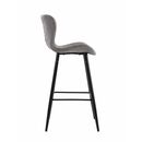 Set 2 scaune de bar retro - light grey,  Scaune | electropc.ro