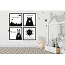 Set 4 tablouri decorative brave,  Tablouri | electropc.ro