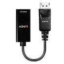 Adaptor lindy ly-41718, displayport 1.2 to hdmi 1.4, negru,  Cabluri video | electropc.ro