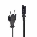 Cablu alimentare lindy euro c8 - iec c7, 5m, negru  description  connector a: euro mains plug connector b: iec c7 cable type: h03-vv-h2f 2 x 0.75mm² colour: black  https://www.lindy-international.com/mains-cable-with-euro-connector- 5m.htm?websale8=ld0101,  Adaptoare PowerLAN | electropc.ro