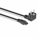 Cablu alimentare schuko lindy iec c5, 2m, negru  description  schuko mains plug to clover leaf iec c5 socket cable material: h05 vv-f 3g 1.00 100% electrical and mechanical inspection vde approved colour: black fully moulded  https://www.lindy-internation,  Adaptoare PowerLAN | electropc.ro