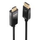 Cablu lindy 2m displayport la hdmi cu hdr,  Cabluri video | electropc.ro