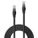 Cablu retea lindy ly-48077, 1m cat.6 u/utp, black,  Cabluri retea | electropc.ro