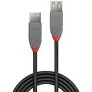 Cablu transfer date lindy ly-36705, usb 2.0 male tip a - usb 2.0 female, 5 m, anthra line,  Cabluri periferice | electropc.ro