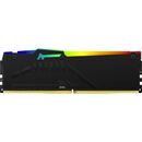 Memorie ram kingston fury beast rgb, dimm, 16gb ddr5, cl40, 5200mhz,  Memorii RAM Desktop | electropc.ro