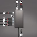 Mini docking station lindy usb 3.2 type c - 4k hdmi & dp, pd 3.0 100w, usb 3.2, gigabit ethernet, sd, audio,  Hub-uri USB | electropc.ro