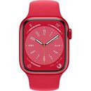 Apple watch s8 gps 41mm (product)red aluminium case with (product)red sport band - s/m,  SmartWatch-uri | electropc.ro