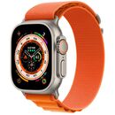 Apple watch ultra cellular, 49mm titanium case with orange alpine loop - large,  SmartWatch-uri | electropc.ro