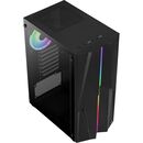 Carcasa aerocool mecha, mid-tower, fara sursa, atx, black,  Carcase | electropc.ro