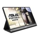 Monitor 15.6" asus mb16ap, zenscreen, portable monitor, ips, fhd 1920*1080, 16:9, 178/178, 220 cd/m2, 800:1, flicker free, low blue light ,auto-rotate, usb type-c, glare, slim, super narrow bezel, zenscreen peninclus, dark gray,  Monitoare LED | electropc.ro