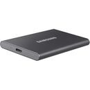 Ssd extern samsung, 500gb, usb 3.1, gray,  Hard Disk-uri externe | electropc.ro