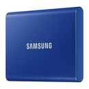 Ssd extern samsung t7, 2tb, blue, usb 3.1,  Hard Disk-uri externe | electropc.ro