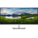 Monitor dell 34'' p3421wm, curved, ips, wled, wqhd, 3440 x 1440 at 60hz, 21:9, usb-c,  Monitoare LED | electropc.ro