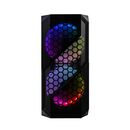 Carcasa inaza prism neagra, secc steel atx mid tower, fara sursa (tip atx, montata jos), interior vopsit negru, 2x2.5” (intern),2x3.5”/2.5” (intern), fata – 2x 200mm rgb led fan (inclus) si 3x 120mm fan (optional) / 2x 140mm fans (optional), spate – 1x 12,  Carcase | electropc.ro