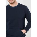 Bluza coton casual barbati navy-m,  Hanorace | electropc.ro