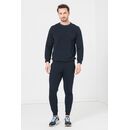 Bluza coton casual barbati navy-m,  Hanorace | electropc.ro