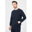 Bluza coton casual barbati navy-s,  Hanorace | electropc.ro