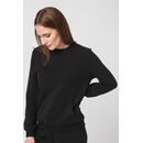 Bluza coton casual femei black-l,  Hanorace | electropc.ro