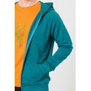 Hanorac coton casual barbati petrol-xl,  Hanorace | electropc.ro