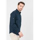 Camasa casual barbati dark navy l,  Camasi | electropc.ro