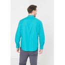 Camasa casual barbati turqoise xl,  Camasi | electropc.ro