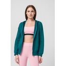 Hanorac coton casual femei petrol-s,  Hanorace | electropc.ro